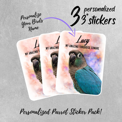 Collection image for: Personalized Parrot Sticker Packs