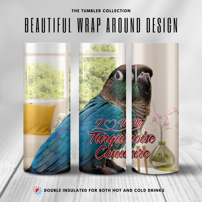 Turquoise Conure Tumbler
