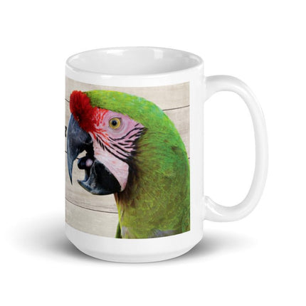 Coffee With My Spoiled Rotten Macaw Mug